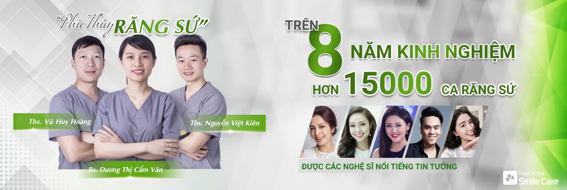 6 bước làm răng sứ tại Nha khoa Smile Care với các chuyên gia hàng đầu